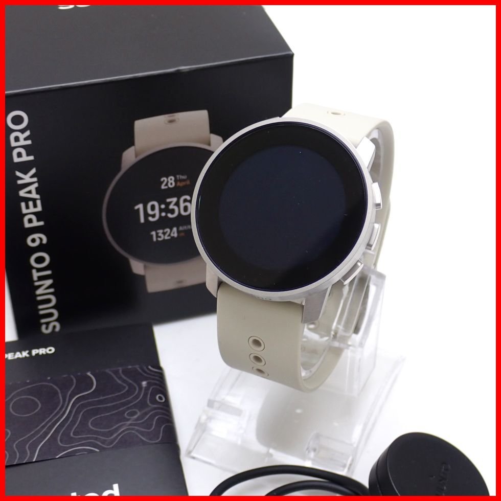 ☆未使用 SUUNTO 9 PEAK PRO TITANIUM SAND マルチスポーツウォッチ