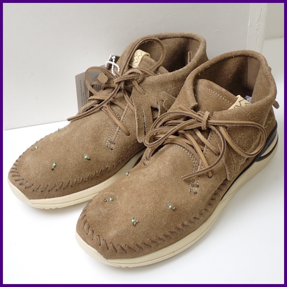 Visvim Maliseet-Folk スエード レザー フリンジ シューズ | verdadcre.com