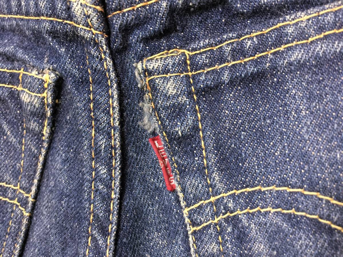 50's LEVI'S/リーバイス 503ZXX "E" Kidsキッズ物 極小XX ビンテージ品_画像4