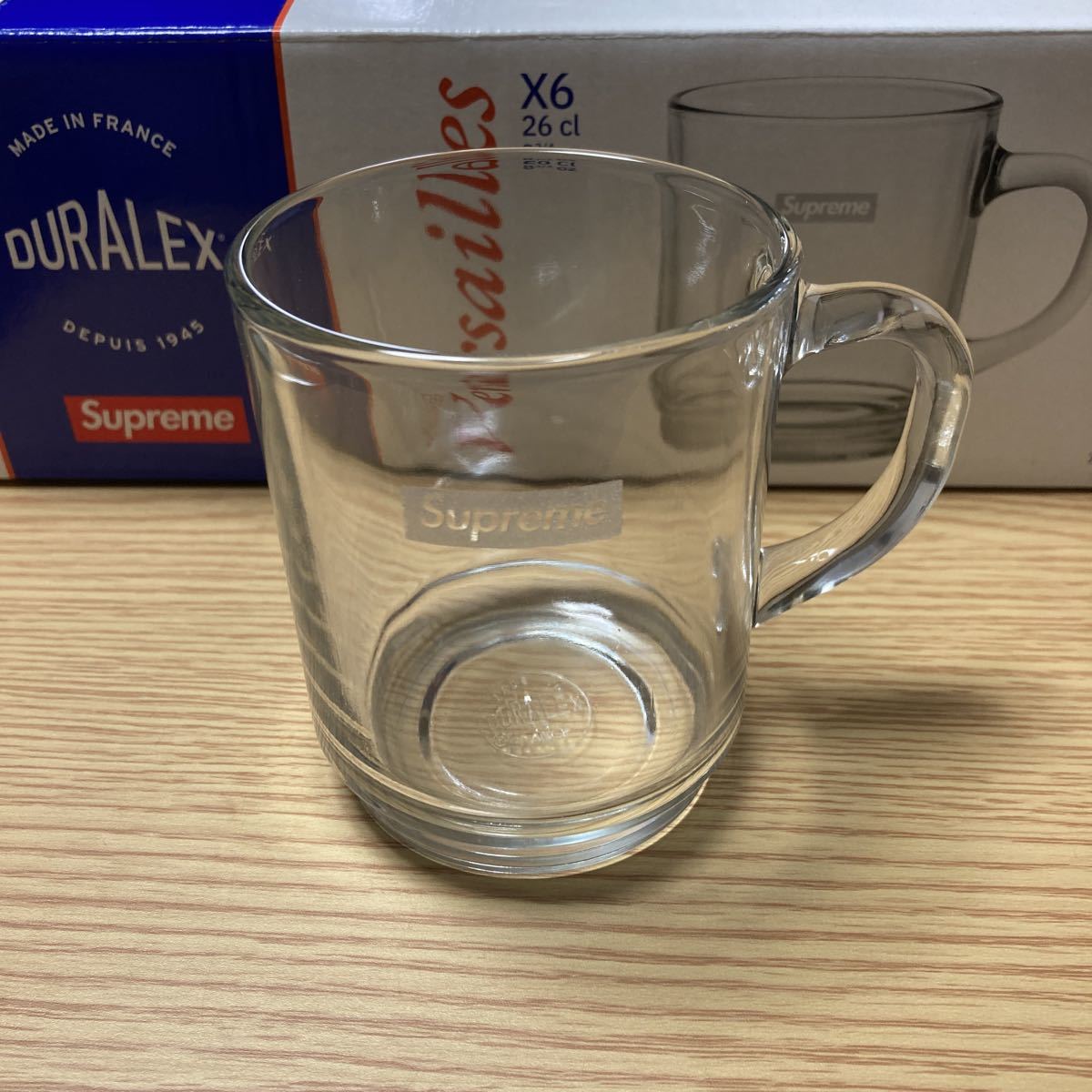 Supreme Duralex Glass Mugs Clear バラ売り1個 23ss シュプリーム