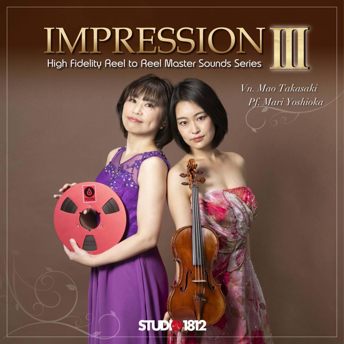 新譜 IMPRESSION Ⅲ 2Tr38Cm バイオリン ソロ ミュージックテープ　45min ②