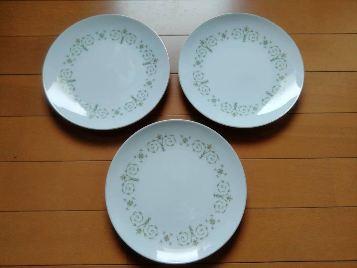 ノリタケ　お皿　3枚セット　Noritake　　直接取引歓迎　愛知県岡崎市から_画像1