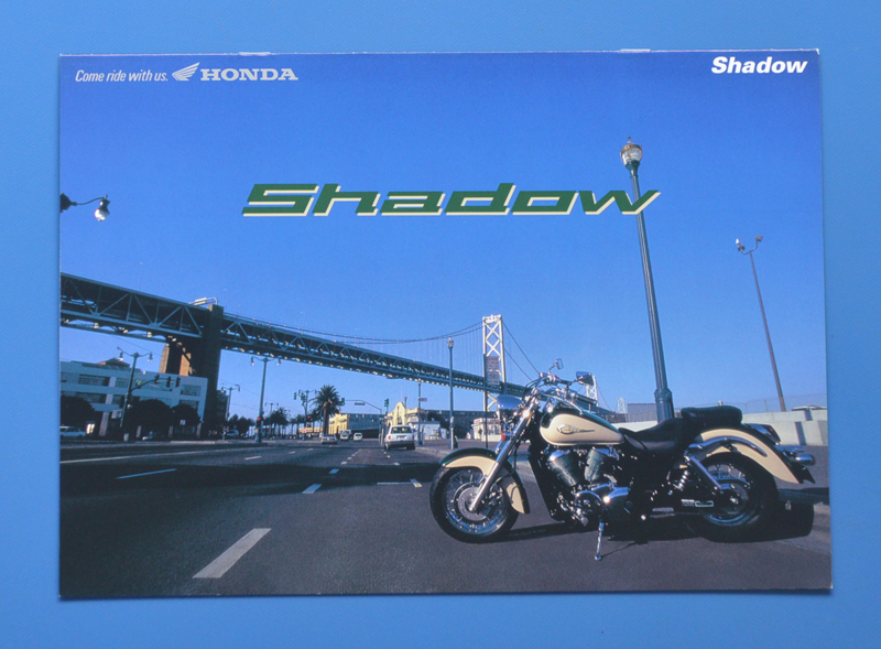  Хонда 　...　NC34　HONDA　Shadow　1997 год  ноябрь 　 каталог 【H-AME-11】