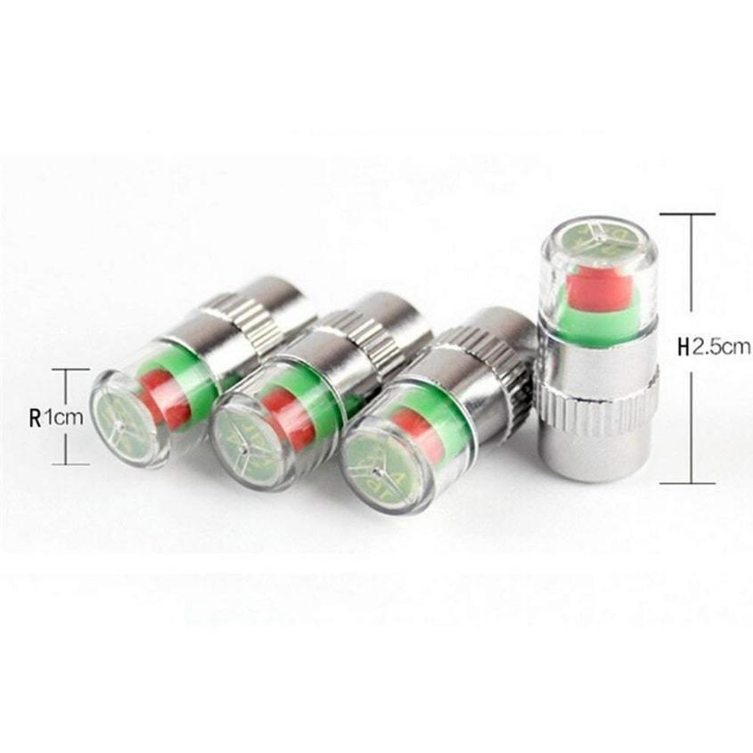 4 piece set! easy installation! tire. empty atmospheric pressure . usually monitoring air check valve(bulb) alert tire valve cap analogue empty atmospheric pressure sensor 