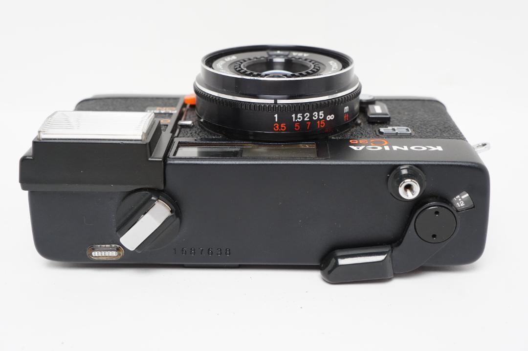 《動作》美品　konica C35 EF フィルムカメラ - 4
