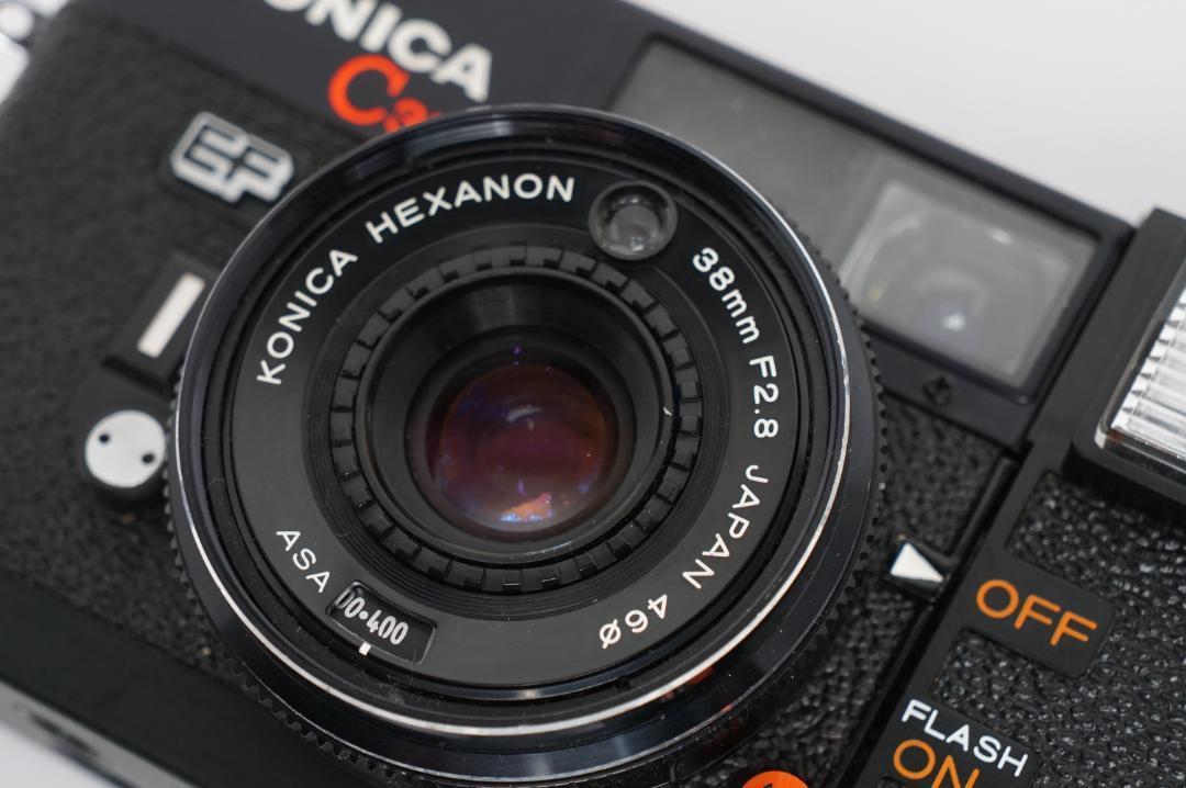 《動作》美品　konica C35 EF フィルムカメラ - 8