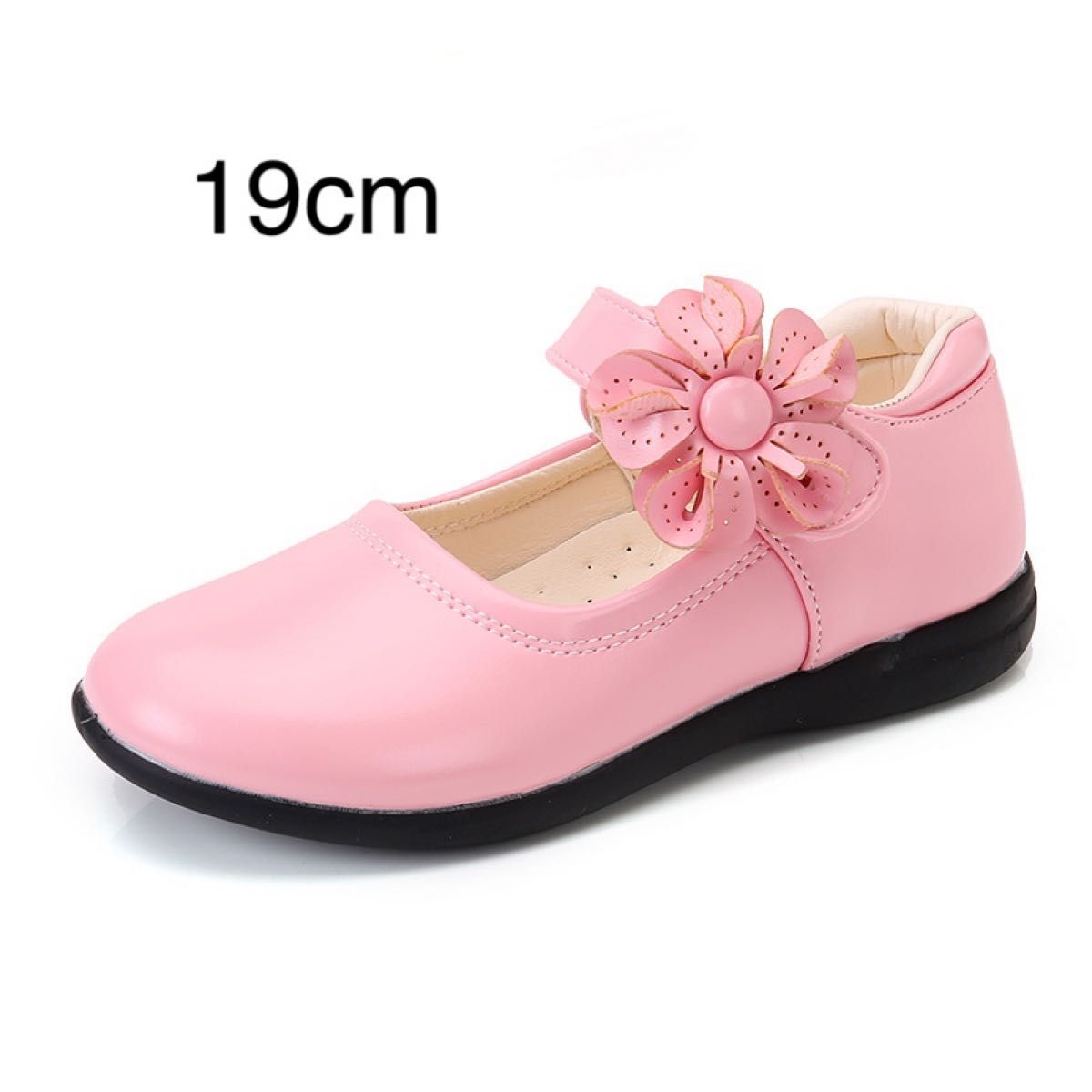フォーマル靴　ピンク　19cm