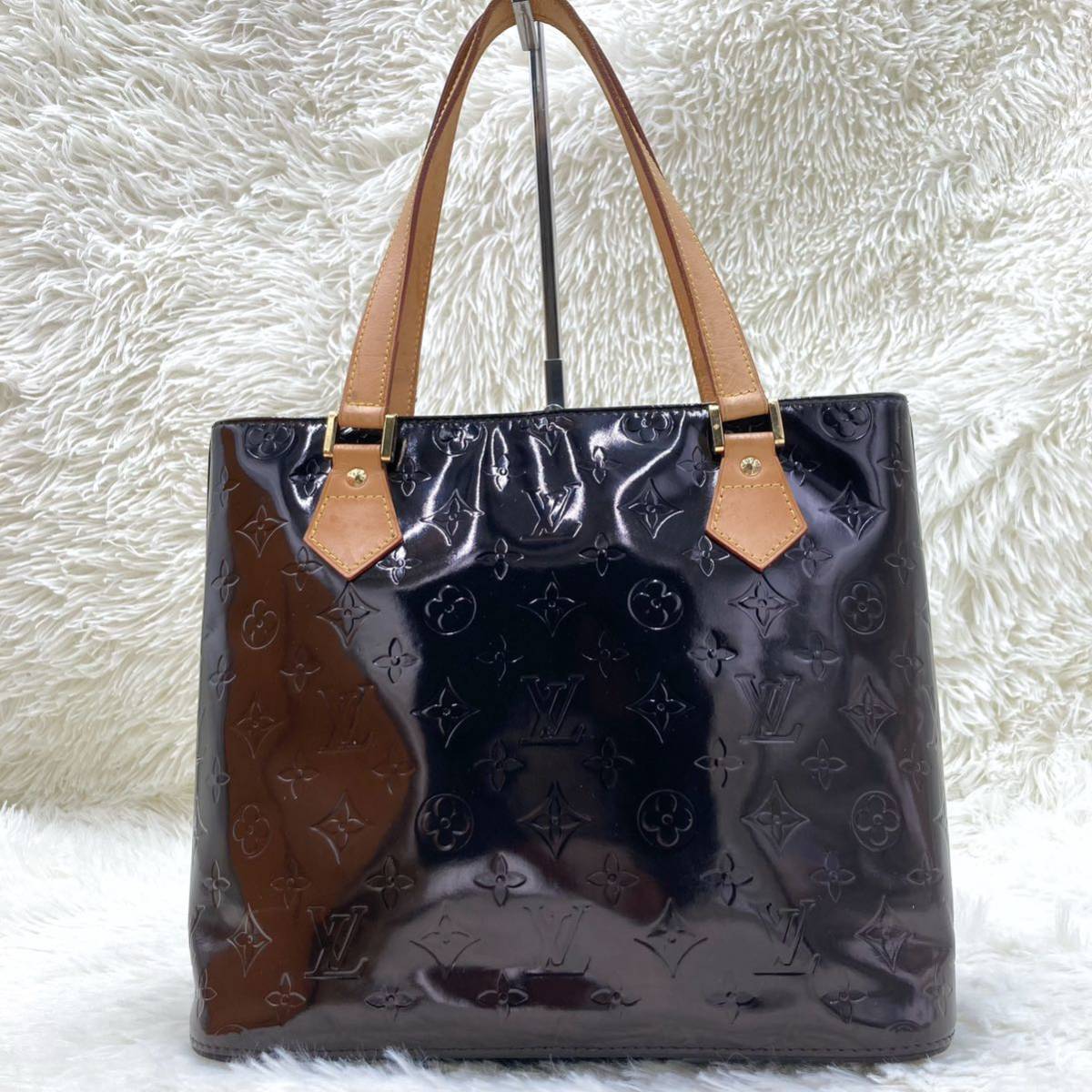 極美品 LOUIS VUITTON ルイヴィトン ヒューストン ヴェルニ マット