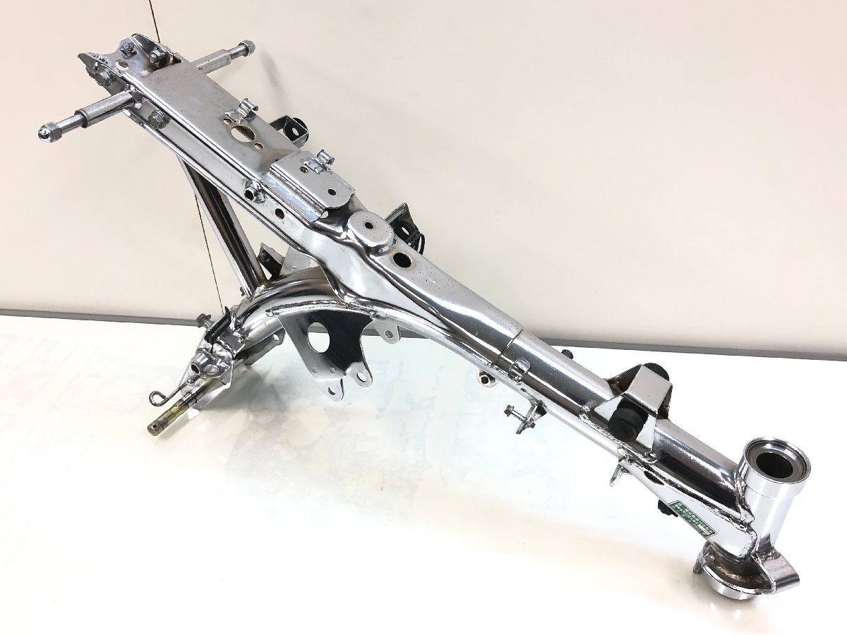 Yahoo!オークション - 61) ホンダ メッキ ゴリラ 純正 メインフレーム