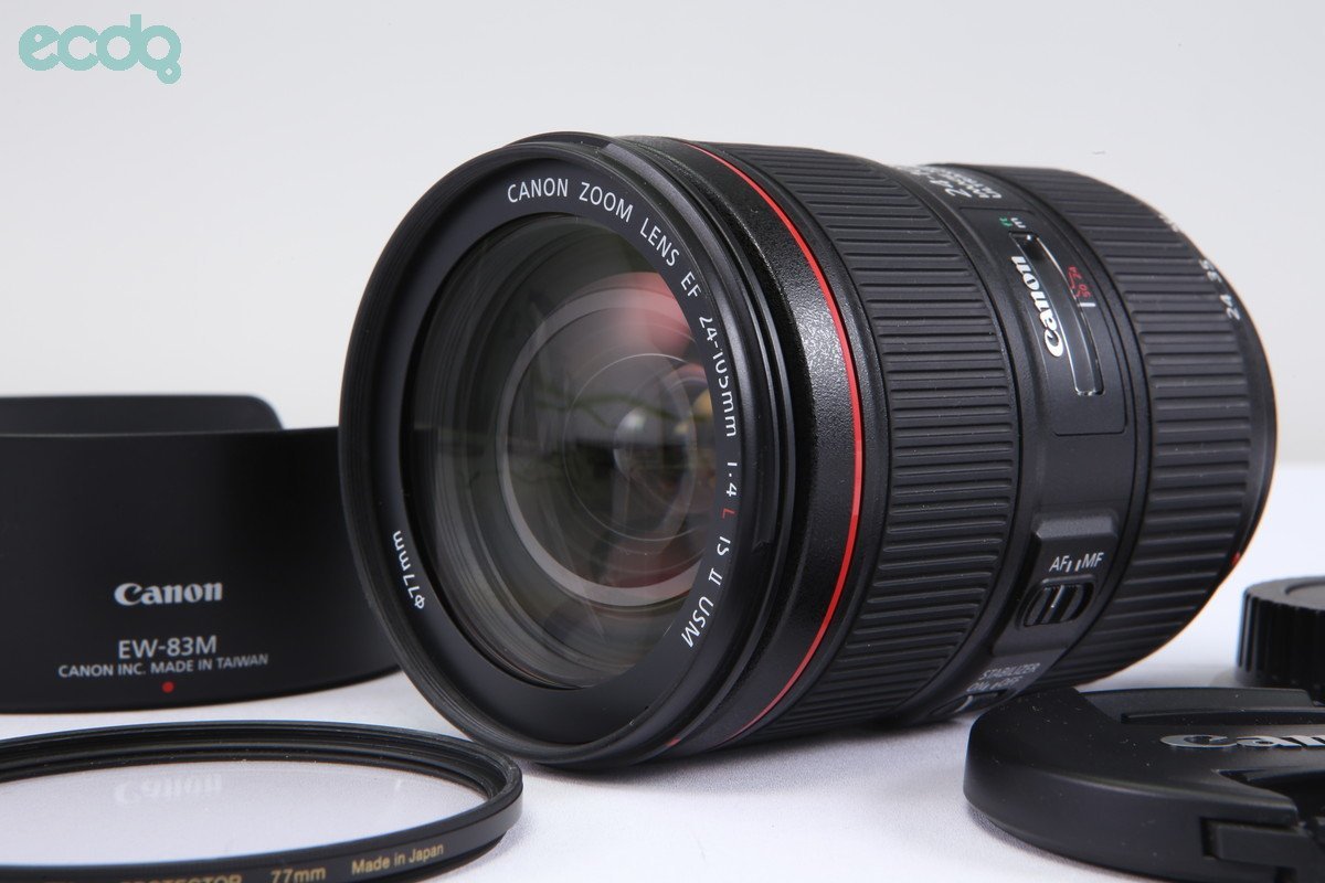 【 極美品 | 動作正常 】 Canon EF24-105mm F4L IS II USM 【 Kenko ZX プロテクター 追加付属 】