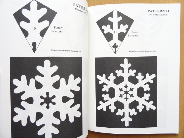 ヤフオク 洋書 雪の結晶の切り紙 工作 図工 本 ペーパーク