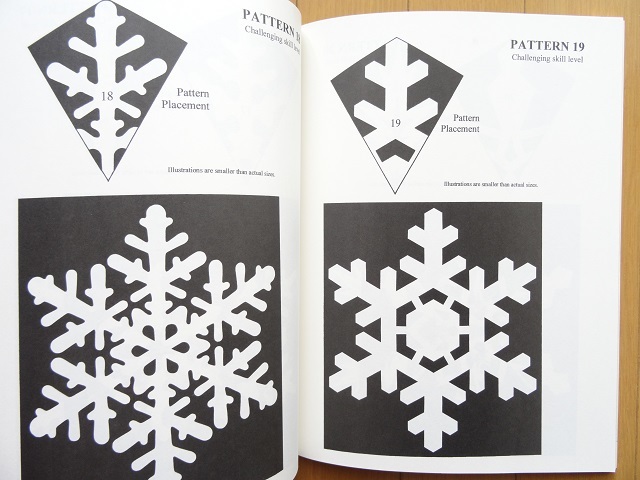 ヤフオク 洋書 雪の結晶の切り紙 工作 図工 本 ペーパーク