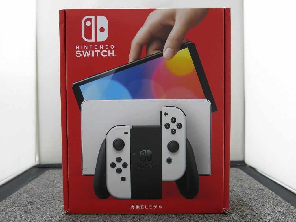 ニンテンドー Nintendo Nintendo Switch （有機ELモデル）Joy-Con (L)/ (R) ホワイト HEG-S-KAAAA
