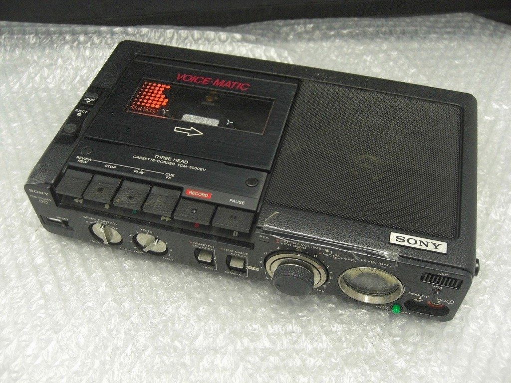 ソニー SONY 【ジャンク品】 カセットレコーダー TCM-5000EV-