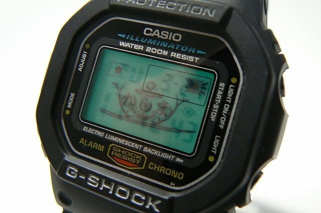 カシオ CASIO G-SHOCK JMSDF 海上自衛隊 TV3508 かしま デジタル 腕時計 ブラック DW-5600E_画像5