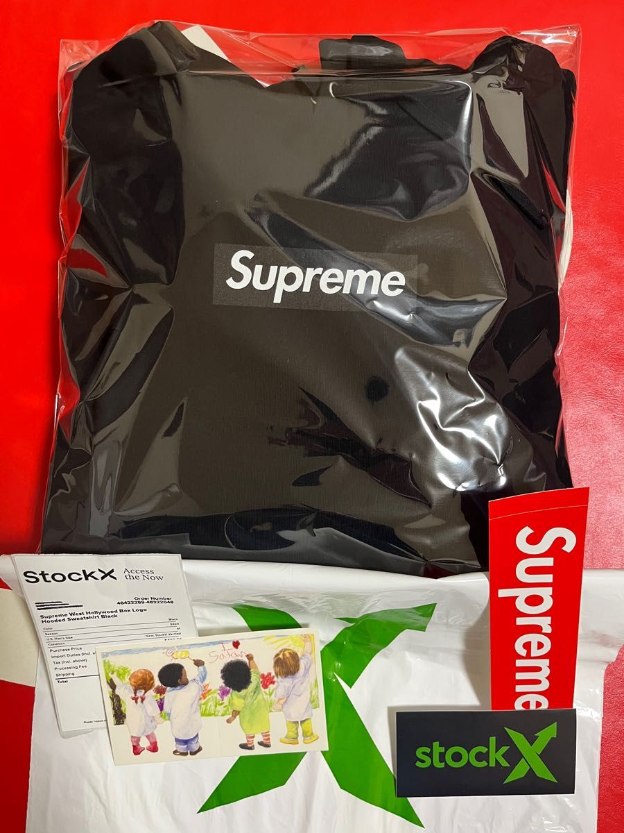 Supreme★シュプリーム West Hollywood オープン記念パーカー Supreme シュプリームボックスロゴ