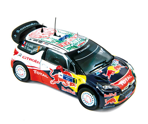 年製 新品 □ノレブ   シトロエンDS3 WRC #1 S.ローブ