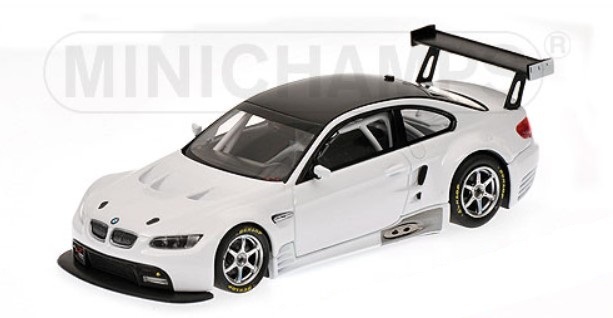 ■限定1536pcs. PMA 1/43 2009 BMW M3 GT2 (E92) ホワイト_画像1