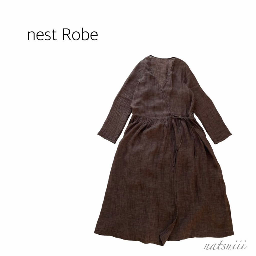 nest Robe ネストローブ リネン マキシ ロング カシュクール