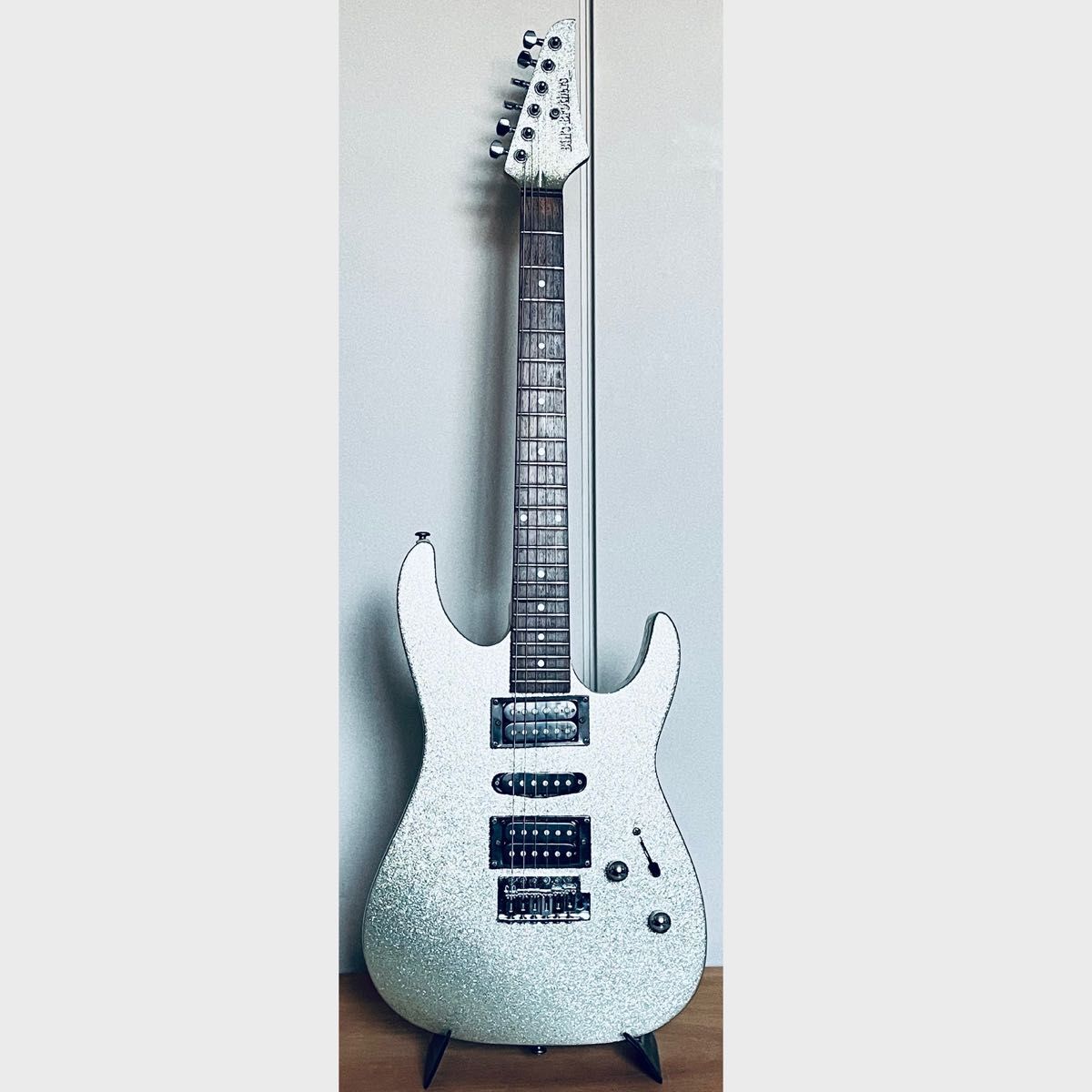 Bill's Brothers エレキギター HSH ディンキー シルバーラメ 銀 Bill's Brothers エレキギター HSH ディンキー シルバーラメ 銀