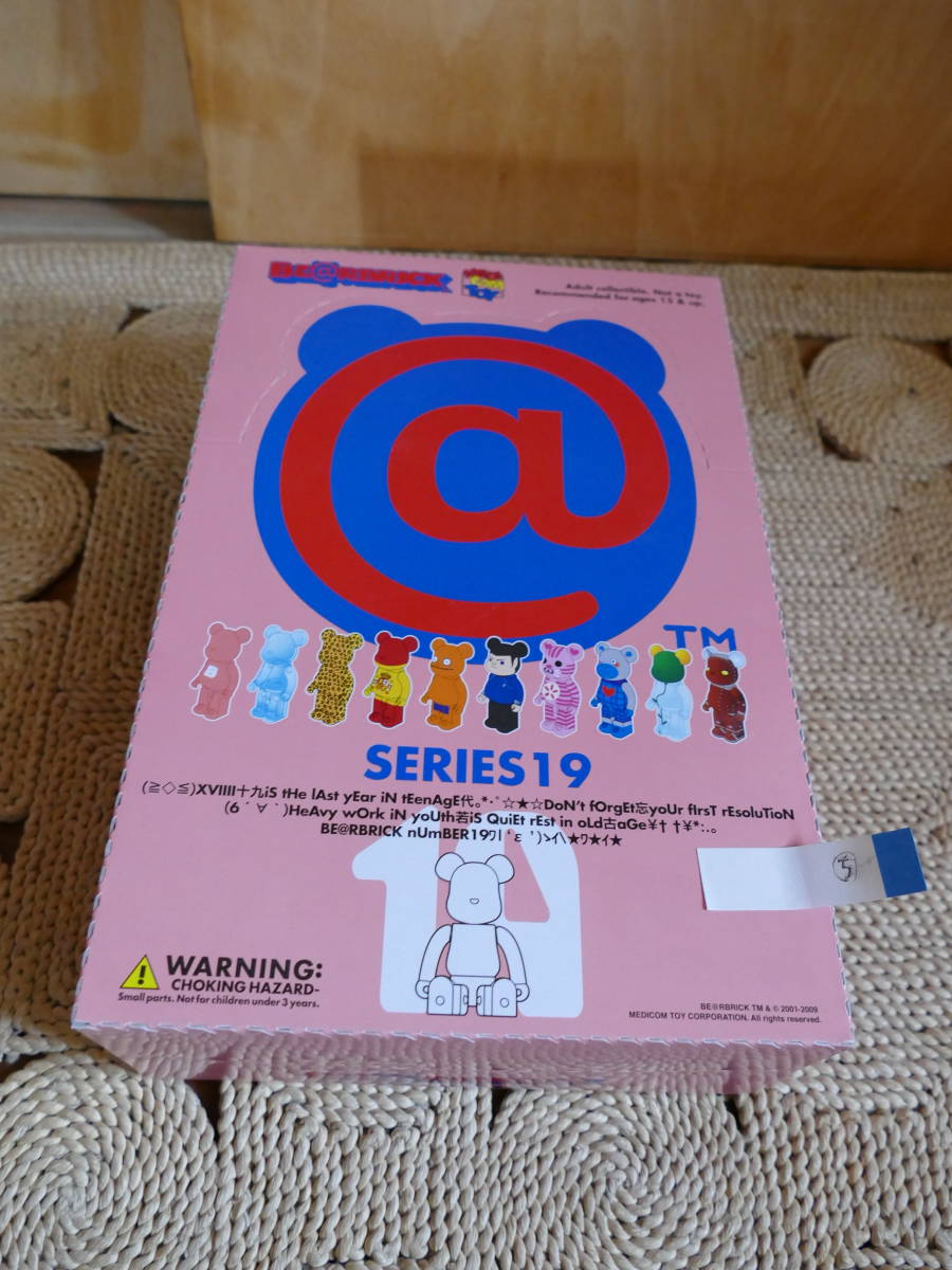 ⑤□ BE@RBRICK SERIES 19 1BOX 24個入り ベアブリック シリーズ19 www