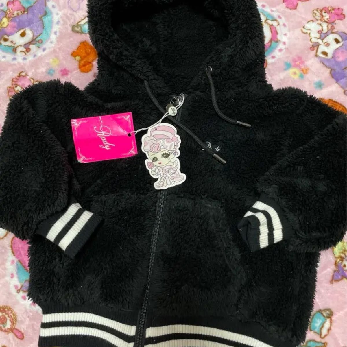 ❤︎Rady ちびradyシャンデリアスカート ちびradyもこもこくま耳セトア❤︎ ちびRadyセトア