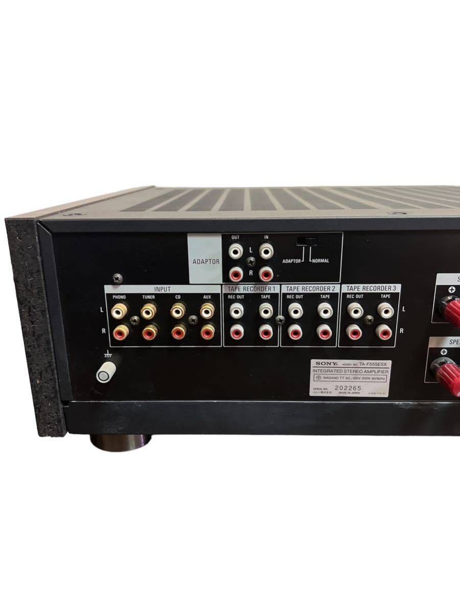 美品!TA-F555ESX SONY プリメインアンプ ソニー 動作品