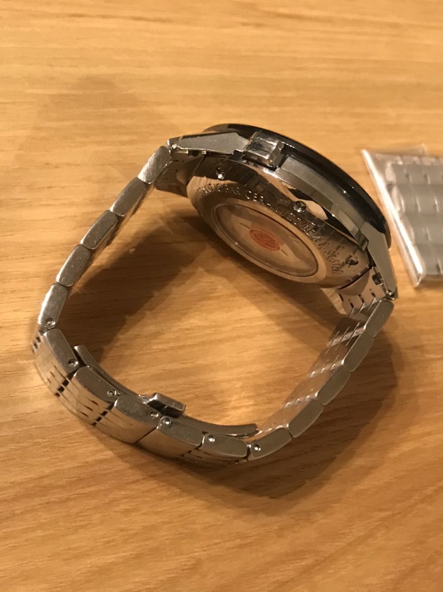 SEIKO セイコー キネティック 9T82 クラウン クロノグラフ40周年記念 300本限定 SBGC003 メンズ腕時計 元箱付の画像4