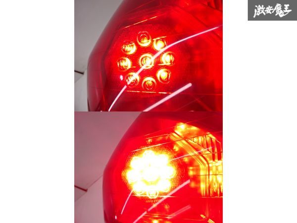 スバル 純正 NCP120X トレジア LED テールライト テールランプ 左 左側 助手席側 KOITO 52-227 点灯OK 割れ無し 即納 棚12-5_画像9