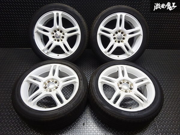 ●クリムソン レーシング スパルコ D-SPEC STAGE1 DS1 17インチ 7J +48 PCD 100 114.3 マルチ 5H LE MANS V 205/50R17 スープラ RX-7 棚P-7_画像1