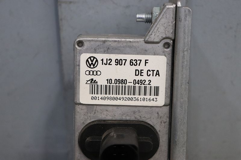 VW ニュービートル 9C 後期(GH-9CBFS) 純正 ATE 取付OK 動作保証 ESPセンサー / 1J2 907 637 F 1J0 907 655 A p031445_画像2