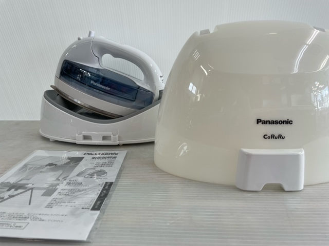 Panasonic パナソニック 2021年製 コードレススチームアイロン NI-WL505 ★★☆GR06