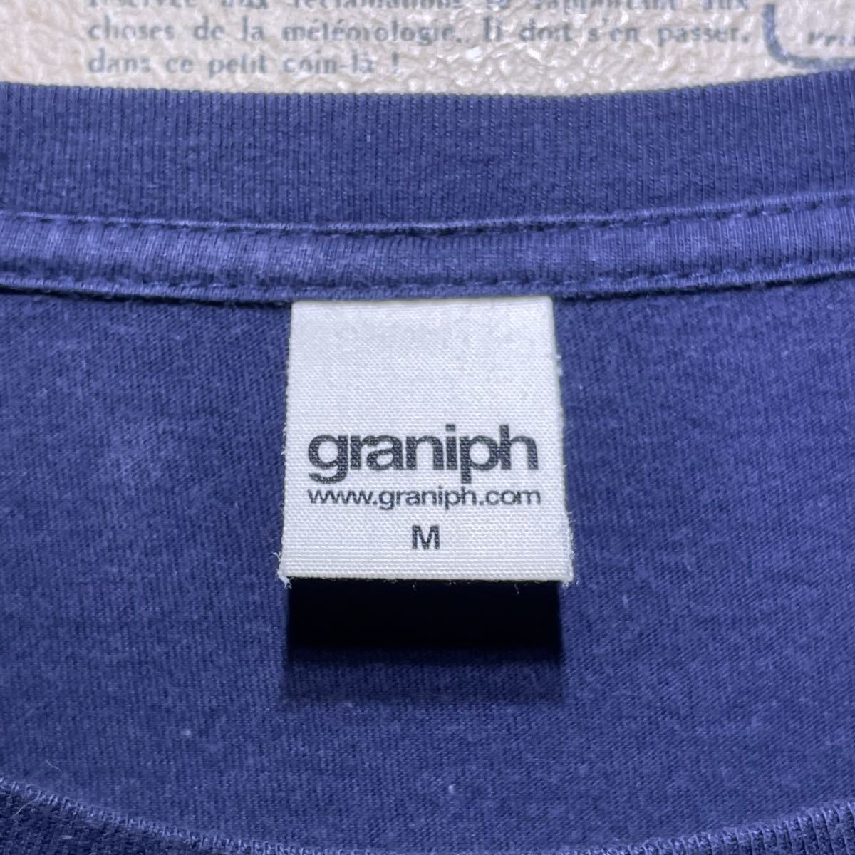 graniph グラニフ 長袖Tシャツ ロンT size M_画像4