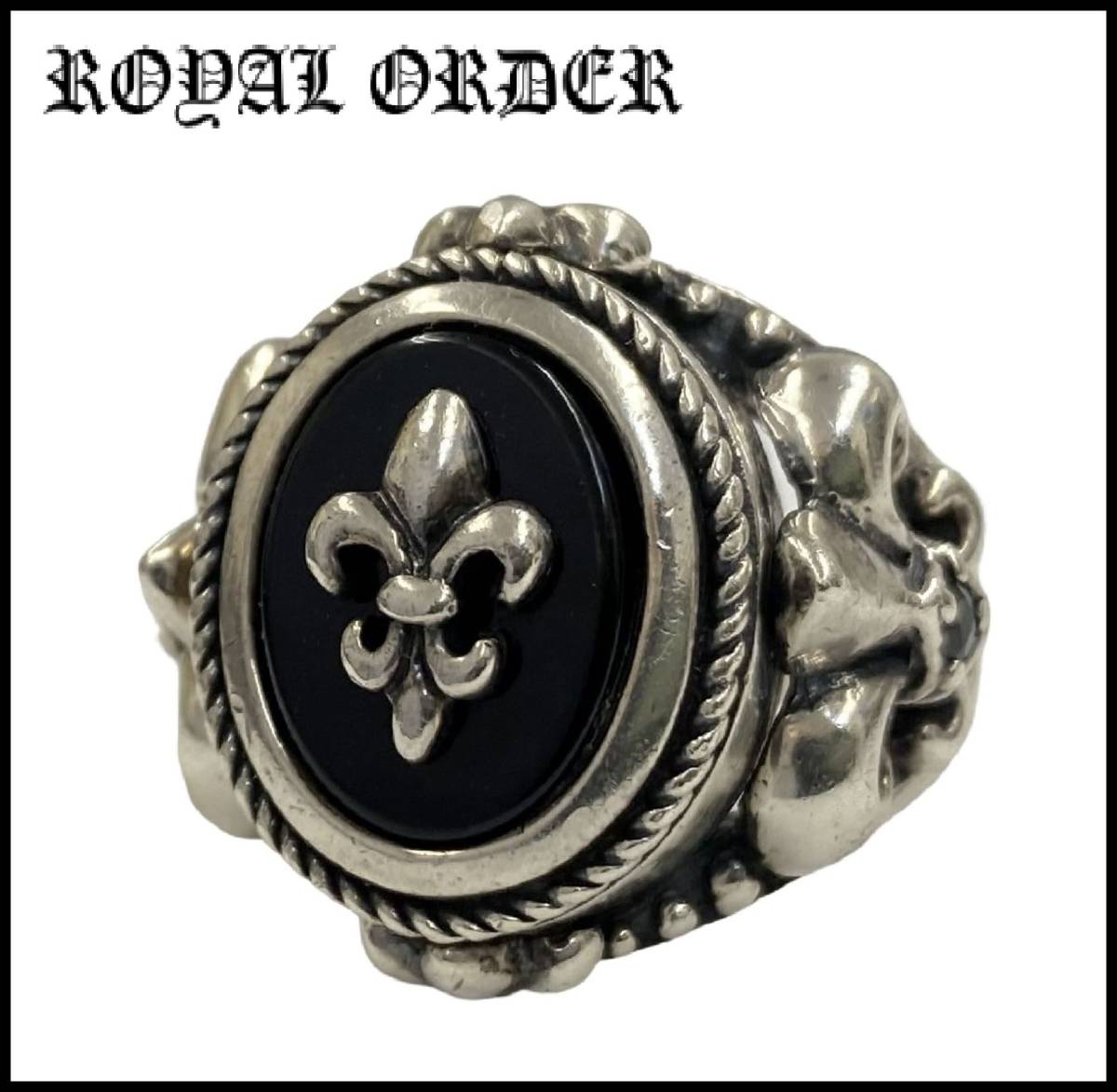 こちらから】 ☆SIZE 26号☆ Royal Order ロイヤルオーダー OVAL ONYX