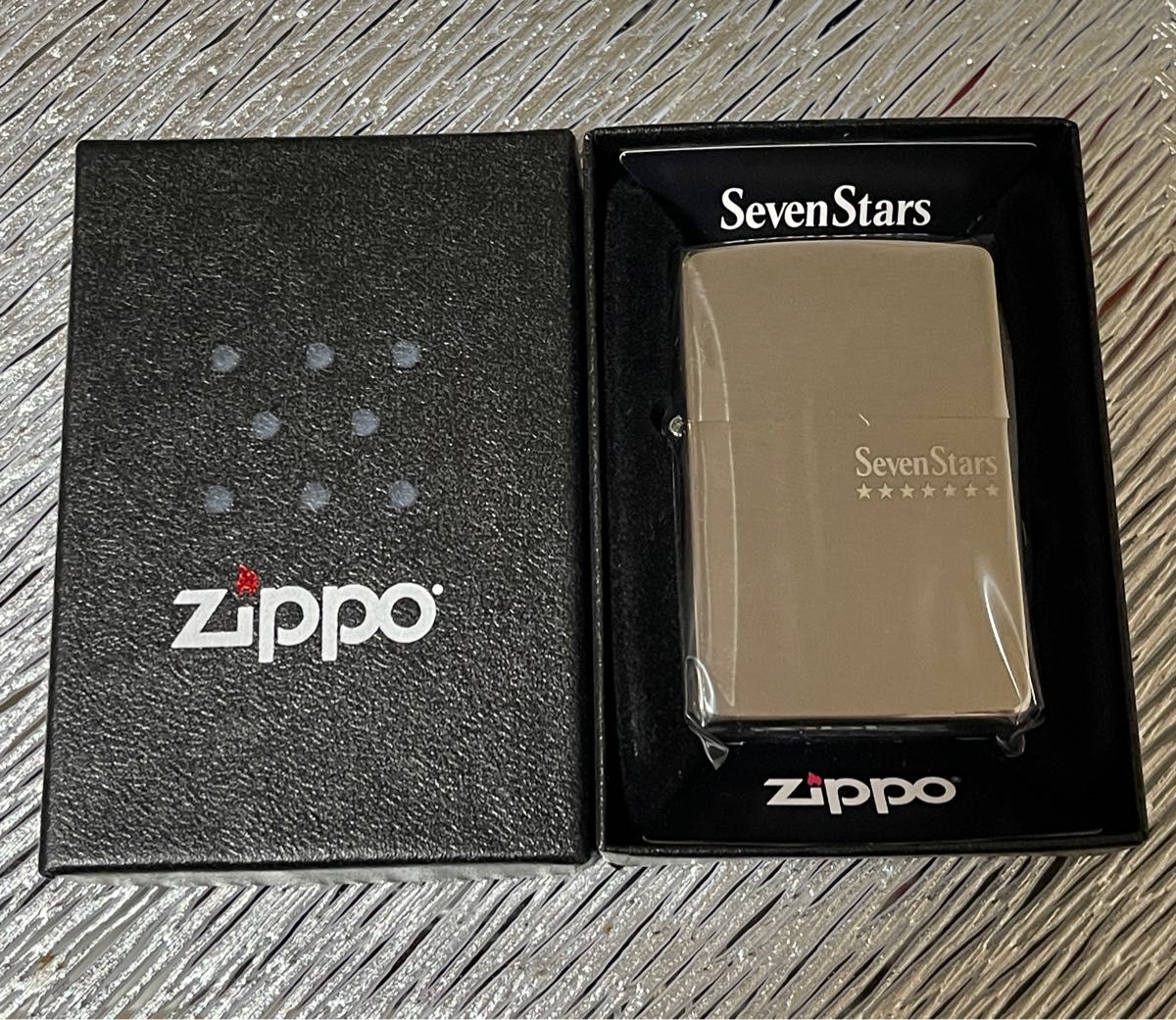 ☆限定 新品未使用【ZIPPO セブンスターコラボライター】非売品ジッポライター