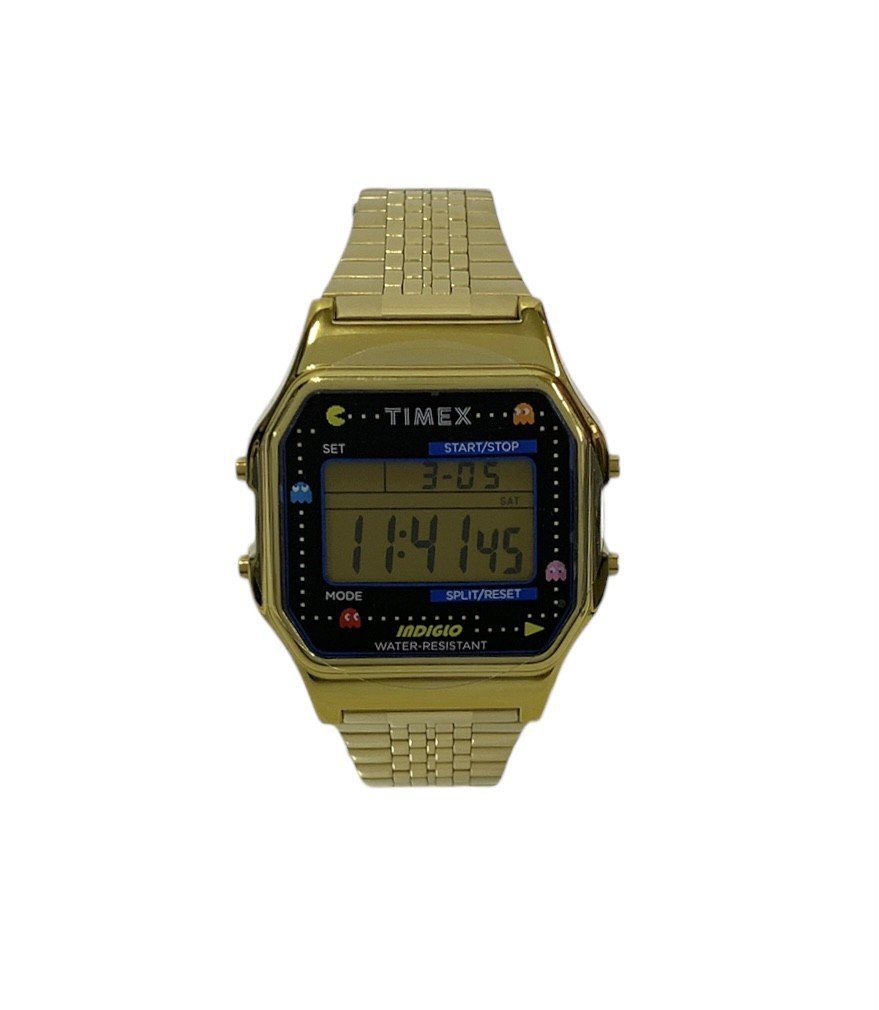 TIMEX（タイメックス） ×PACMAN パックマン T80 腕時計 40周年記念 ゴールド/025_画像1