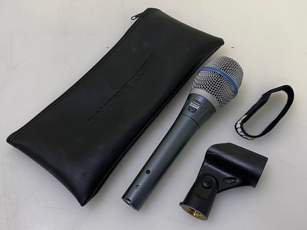 公式 SHURE シュアー SM87A コンデンサーマイク