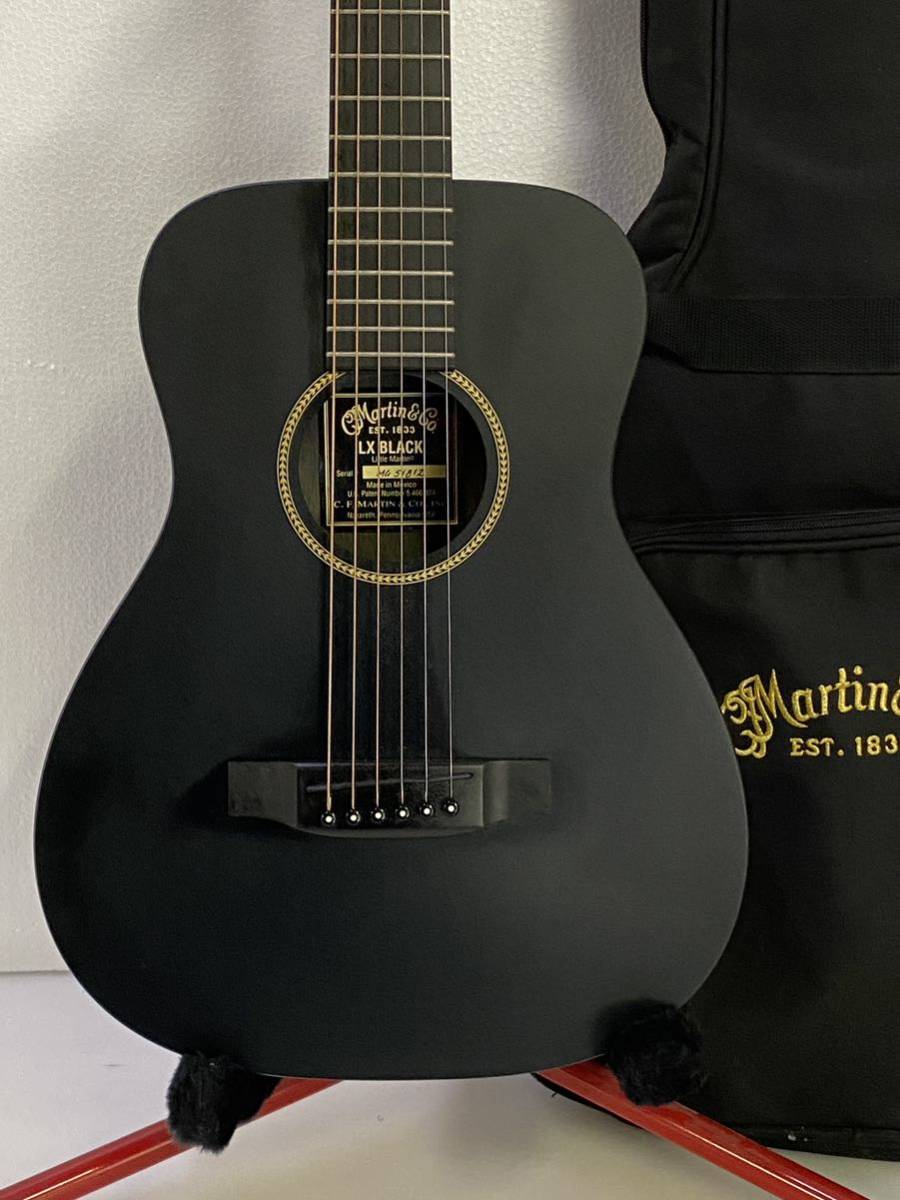 サ3394M☆マーティン Martin LX BLACK Little Martin リトル