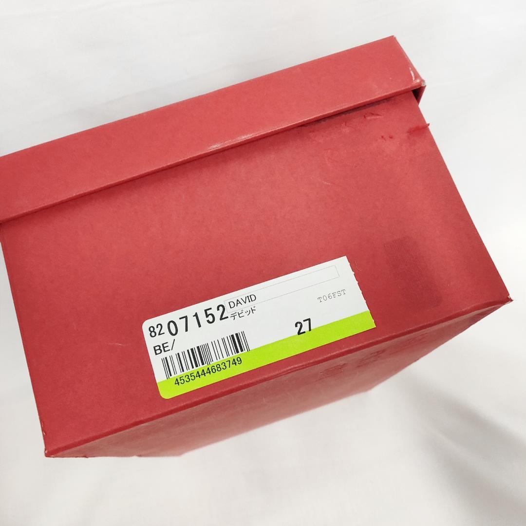 ○☆新品 未使用 David Collection 外羽根ウィングチップシューズ