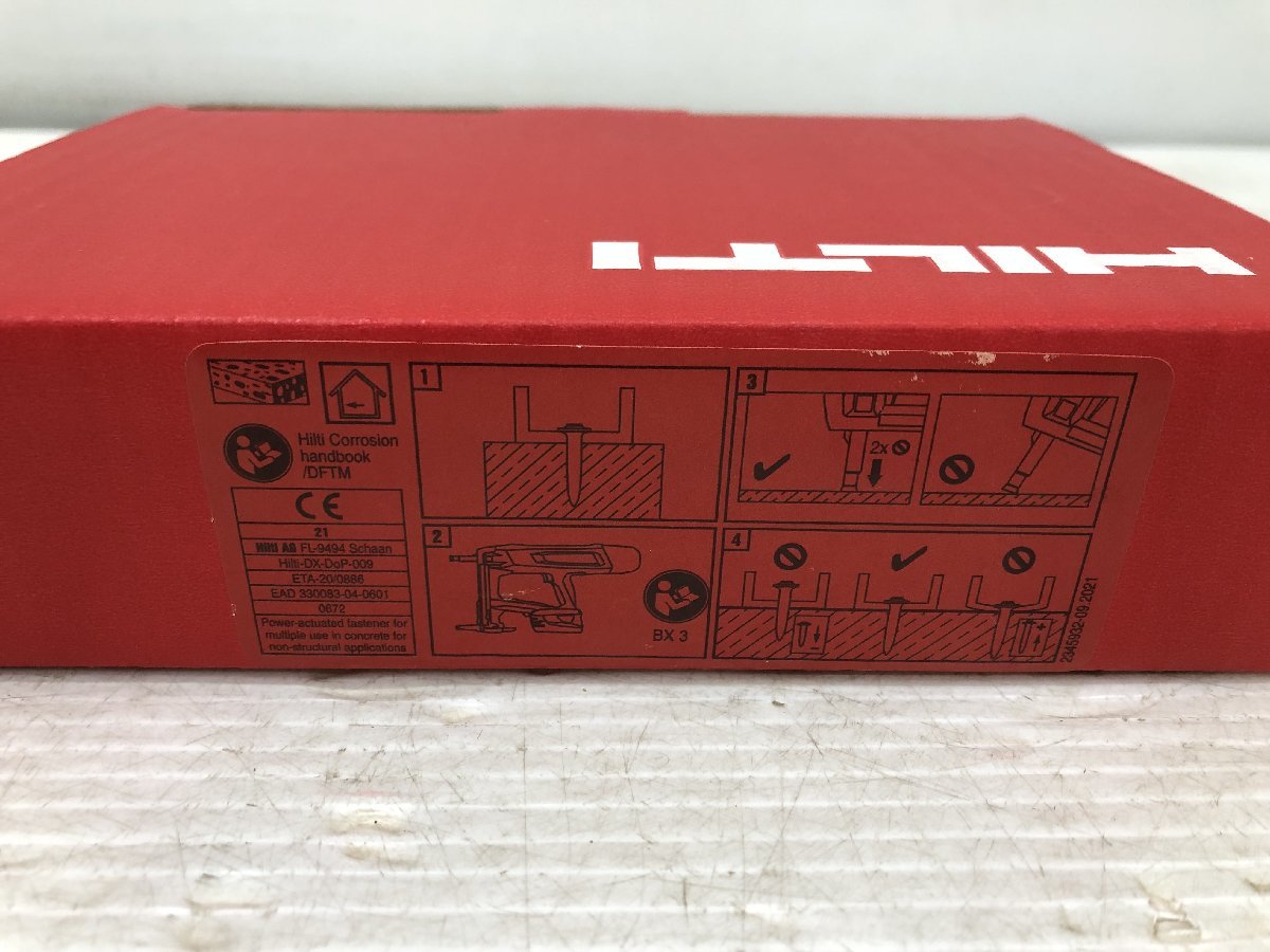 【未使用品】HILTI ヒルティ BX 3用ピン (連発) X-P 17 B3 MX (400本) コンクリート(ハード)17mm 3558702　ITRFTBB4BIWW_画像3