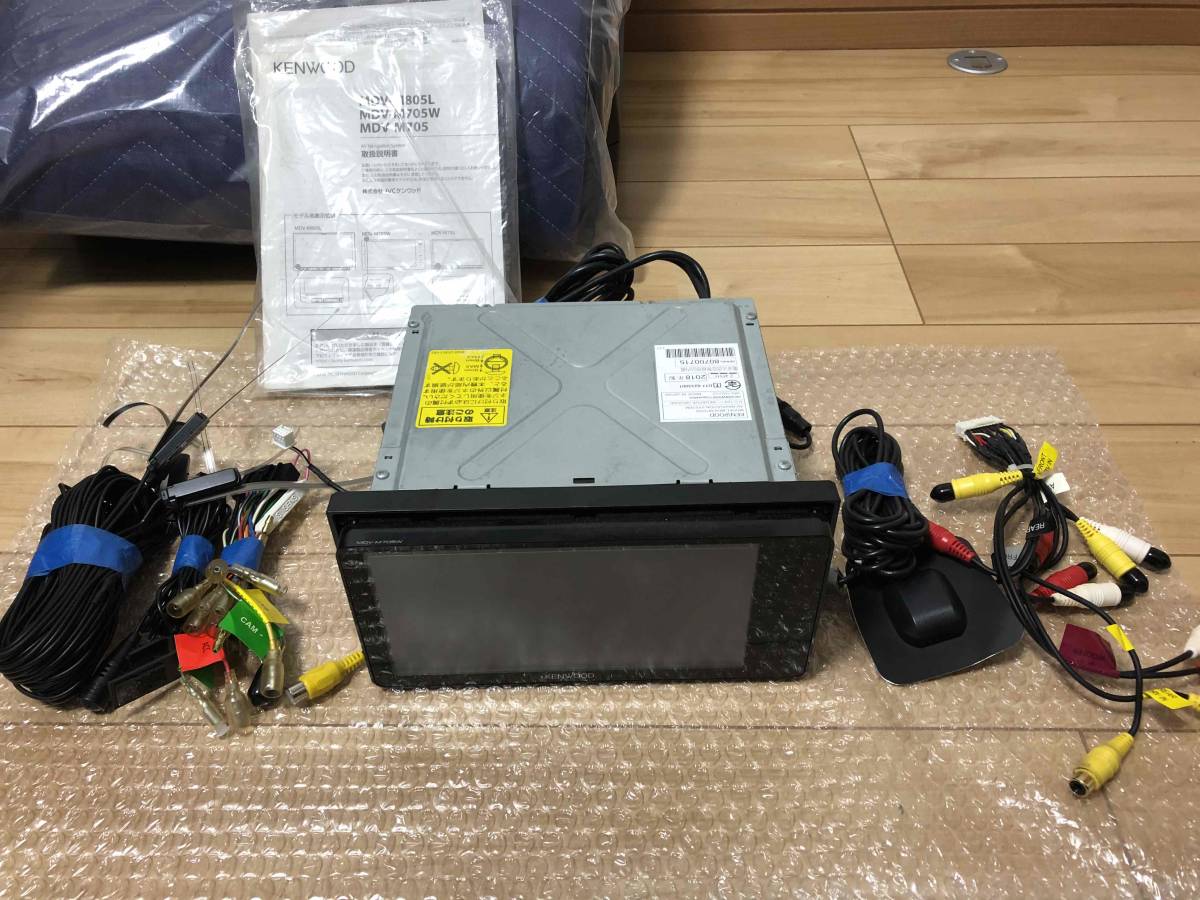 メモリーナビ ケンウッド 彩速ナビ MDV-M705W 7インチワイド 地図