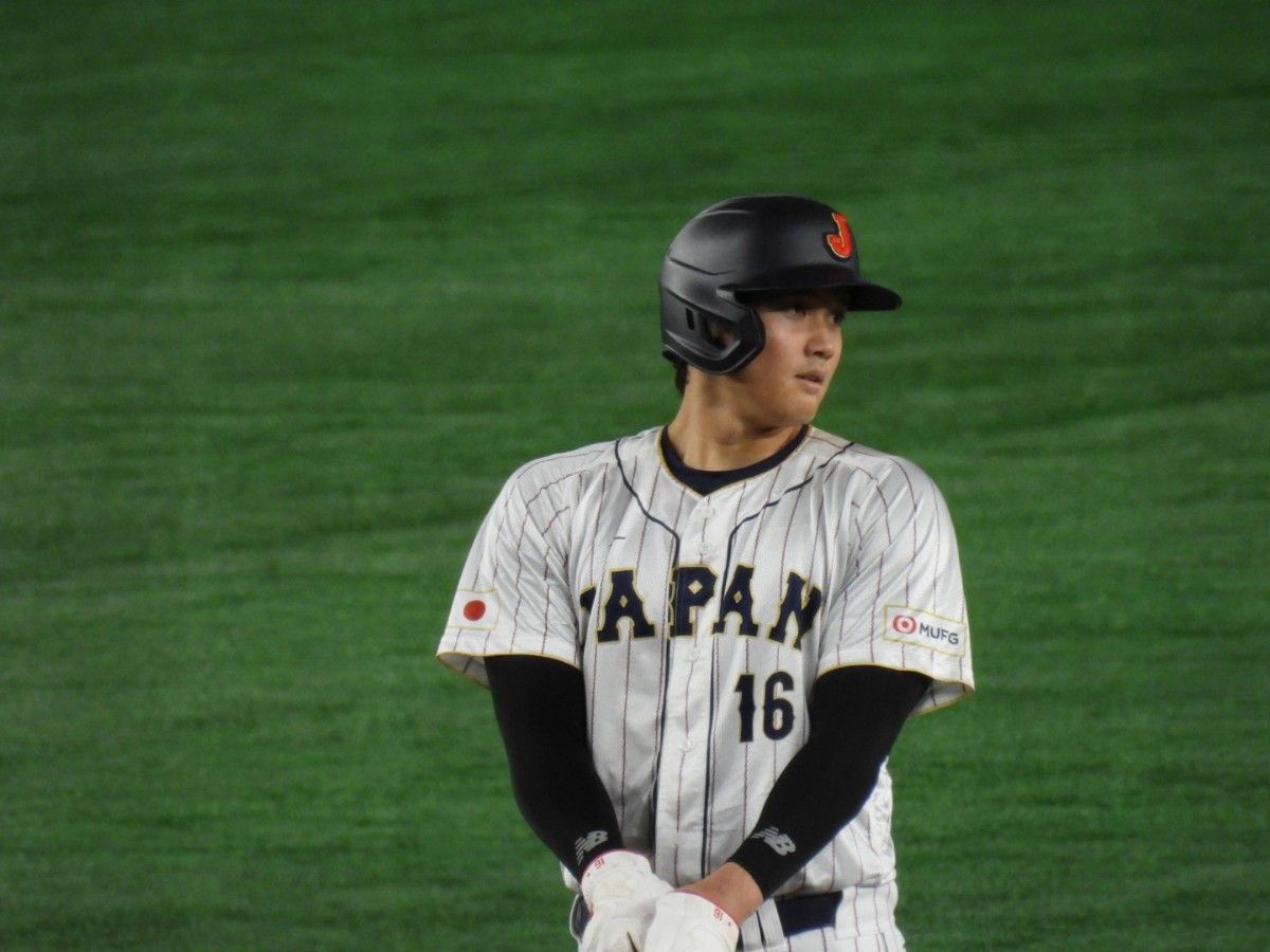 WBC準々決勝、大谷翔平写真