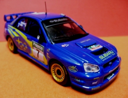 1/43 スバル・インプレッサWRC ペター・ソルベルグ_画像1