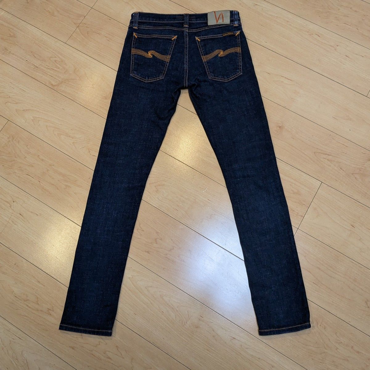 Nudie Jeans W27 LONG JOHN ヌーディージーンズ スキニージーンズ イタリア製