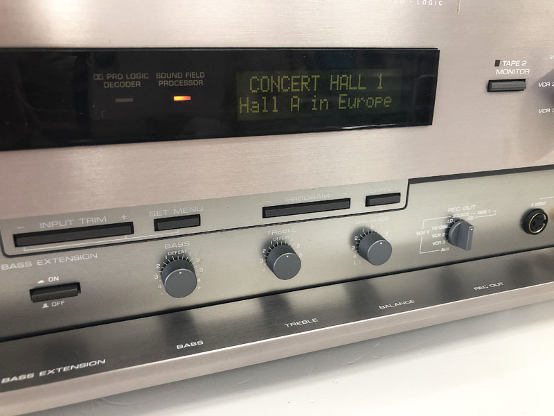 専門店では YAMAHA AVサラウンド アンプ AVX-2200DSP ヤマハ 動作品