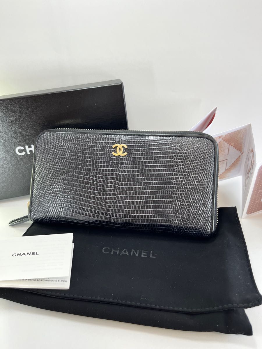 大特価!! 359 超美品 CHANEL シャネル キャビアスキン デカココ