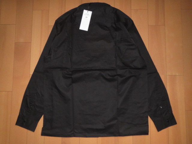 送料無料発送 人気完売 希少2XL XXL CRIMIE クライミー ROBERT WORK SHIRT 綿100％ 正規品 新品未使用タグ付き(撮影,採寸の為開封)BLACK_画像8