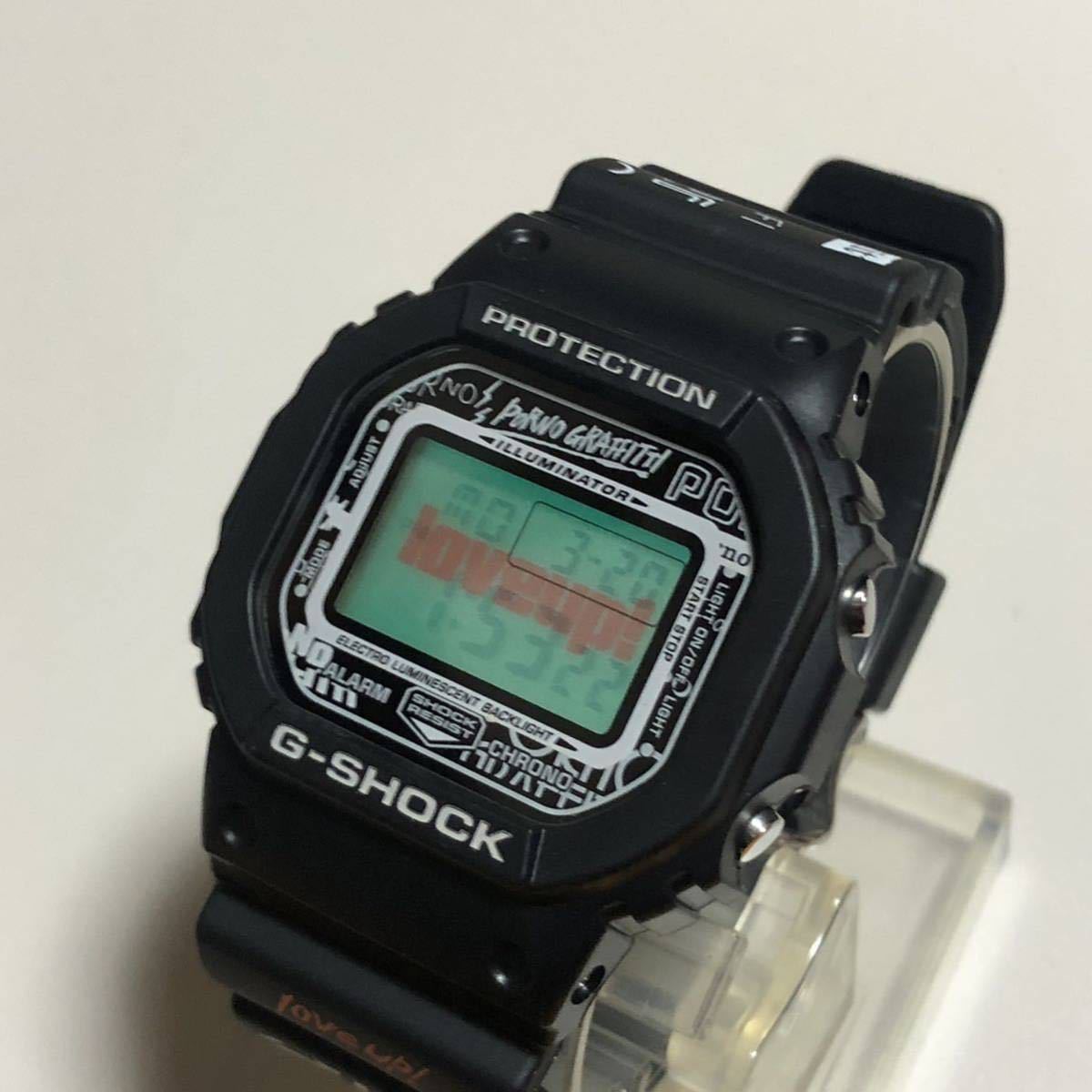 ホットセール 【美品】G-SHOCK × コラボ 20周年 DW-5600 ブラック up