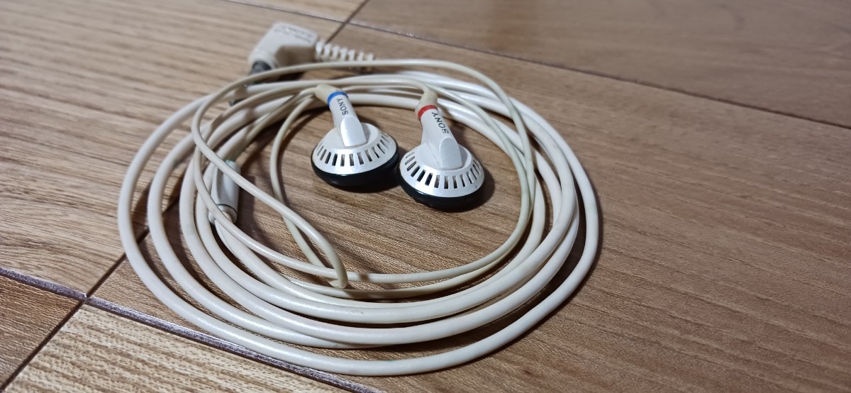 ☆美品☆ SONY MDR-E252 イヤホン NUDE オーディオ 昭和レトロ 当時物