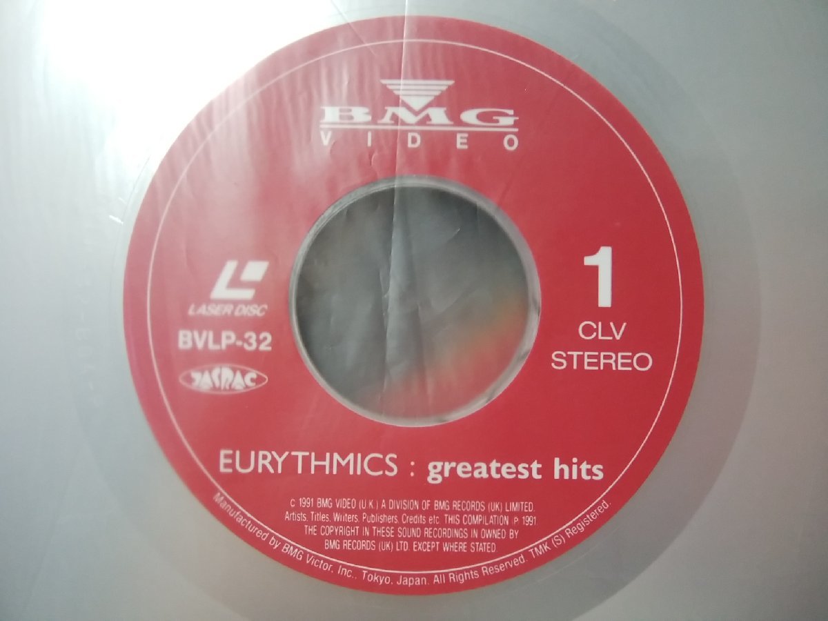 ★★LD EURYTHMICS GREATEST HITS★ユーリズミックス ベスト盤!!★レーザーディスク[2379TPRの画像5